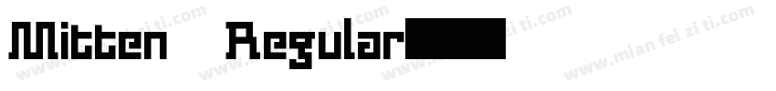 Mitten Regular字体转换